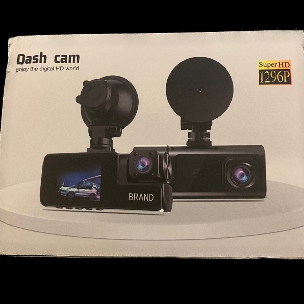 New Brand Dash Cam Black DVR 2-Inch Display BlackBox Technology Super HD1296P